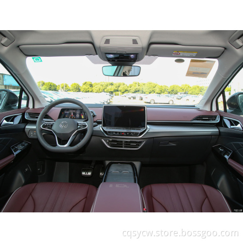 ID.6 x 2023 Edizione pura aggiornata Media elettrica pura a grandi SUV ID6 X Volkswagen Electric Cars realizzate in Cina Nuova elettrica